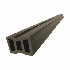 Лага несущая пустотелая Вечное Дерево SLIM/Стандарт ДПК Антрацит, 2900x60x40 мм