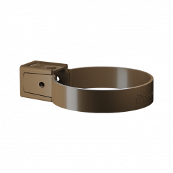 Хомут трубы Docke PREMIUM D85 Каштан RAL8017