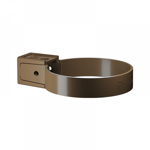 Хомут трубы Docke PREMIUM D85 Каштан RAL8017