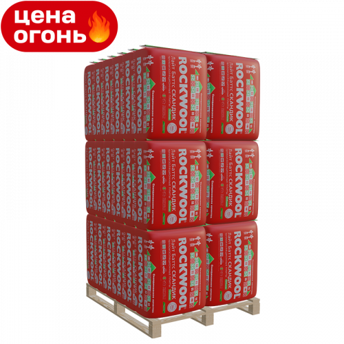 Лот Rockwool Лайт Баттс Скандик плита 800x600 100 мм 36 уп.