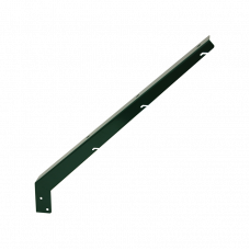 Наконечник для столба L-образный Grand Line 3D Medium PE RAL6005