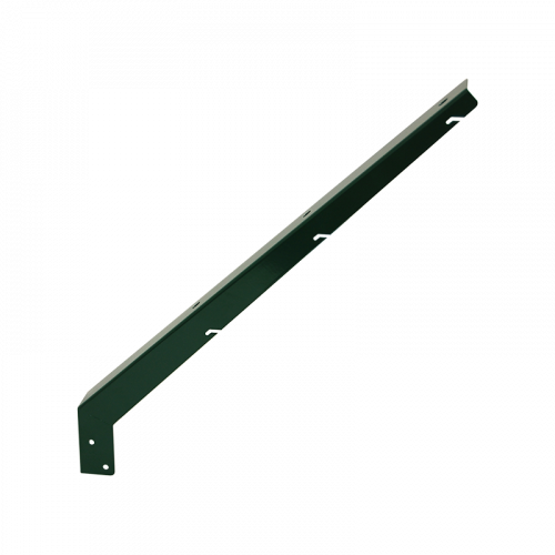Наконечник для столба L-образный Grand Line 3D Medium PE RAL6005