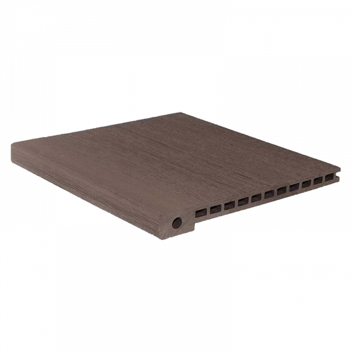 Ступень пустотелая CM Decking ДПК мелкий вельвет Венге, 3000x345x25 мм