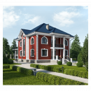 Сайдинг Decover (Дековер) RAL3009 Bordo кромка прямая 3600 мм