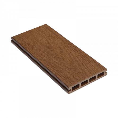 Террасная доска пустотелая CM Decking BARK ДПК Тик, 3000x140x25 мм