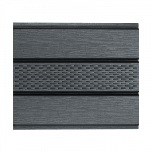 Софит с центральной перфорацией AquaSystem 0,5 мм покрытие GreenCoat Pural Matt BT RR23
