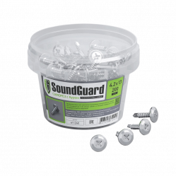 Саморезы SoundGuard металл с буром 4,2*13 200 шт.