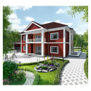 Сайдинг Decover (Дековер) RAL3009 Bordo кромка прямая 3600 мм