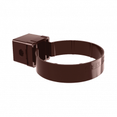 Хомут трубы Kliker Grand Line ПВХ Система D87 Шоколад RAL8017