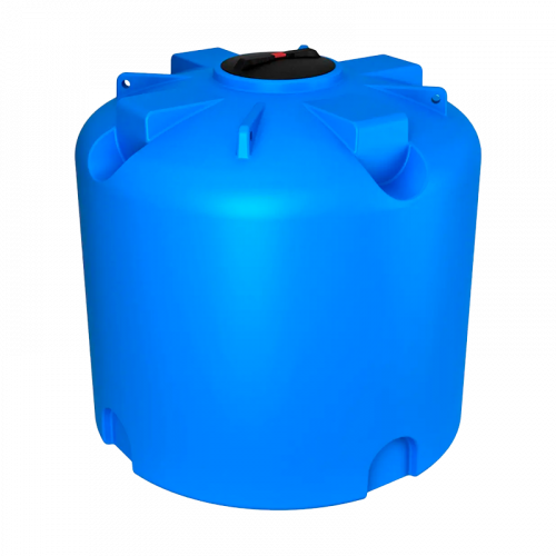 Емкость TR 8000 с крышкой с дыхательным клапаном цвет Синий