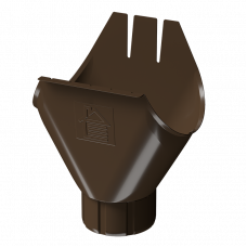 Воронка Docke STAL PREMIUM D125 RAL8017 Каштан