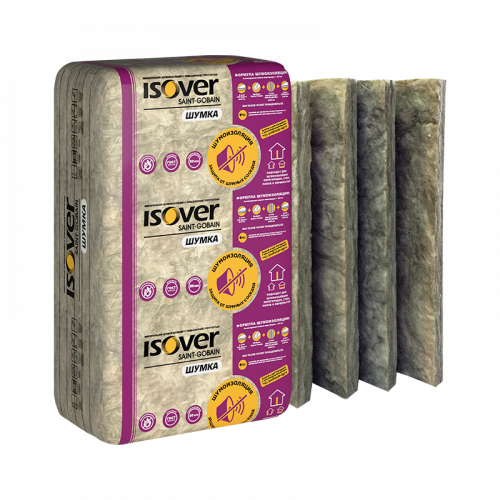 Isover Шумка плита 1000x610 50 мм 10 шт.