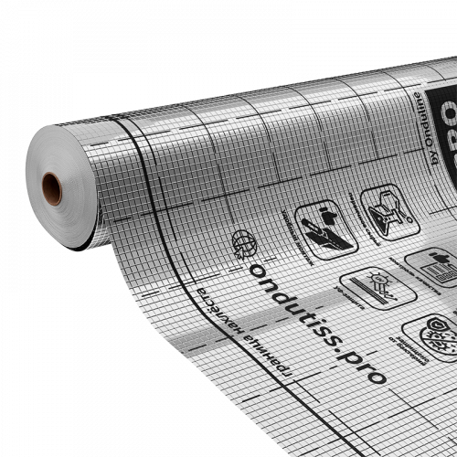 Пленка Ондутис PRO Termo+ пароизоляционная отражающая 100 г/м² 75 м²