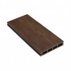 Террасная доска пустотелая CM Decking BARK ДПК Мербау, 3000x140x25 мм