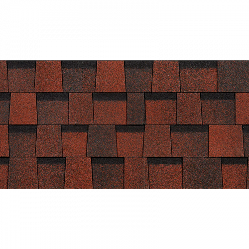Гибкая черепица Docke PIE STANDARD Dragon Красный ламинированная 2,38 м²
