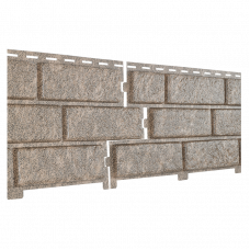 Фасадная панель Ю-Пласт StoneHouse Кирпич Бежевый