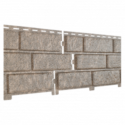 Фасадная панель Ю-Пласт StoneHouse Кирпич Бежевый