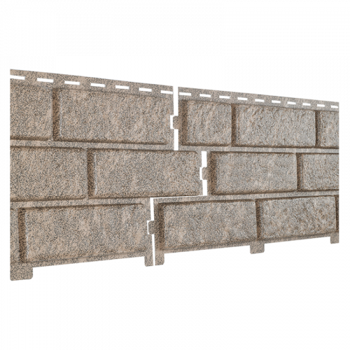 Фасадная панель Ю-Пласт StoneHouse Кирпич Бежевый