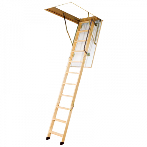 Лестница чердачная Fakro LWK 60x120x280 с поручнем