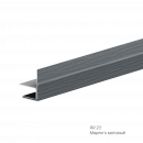 F-профиль AquaSystem 0,5 мм покрытие GreenCoat Pural Matt BT заказной цвет 2000 мм F-профиль AquaSystem 0,5 мм покрытие GreenCoat Pural Matt BT заказной цвет 2000 мм