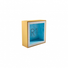 Подрозетник Techno Sonus АкустикГипс Box R1 звукоизоляционный 1 секция 120x120 45 мм