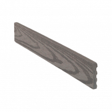 Торцевая доска CM Decking NATUR ДПК текстура дерева Эбен, 2000x50x10 мм