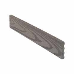 Торцевая доска CM Decking NATUR ДПК текстура дерева Эбен, 2000x50x10 мм