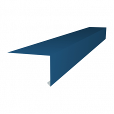 Карнизная планка PE 0,45 мм RAL5005 2000 мм