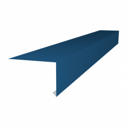 Карнизная планка PE 0,45 мм RAL5005 2000 мм