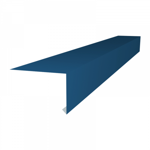Карнизная планка PE 0,45 мм RAL5005 2000 мм
