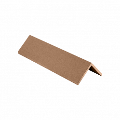 Профиль угловой CM Cladding BARK ДПК кора дерева Тик, 70x70 2000 мм