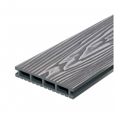 Террасная доска Decking Urban ДПК Дымчатый дуб, 3000x150x24 мм
