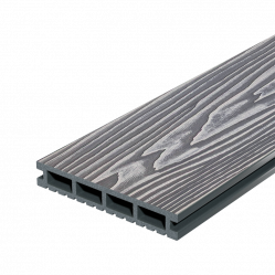 Террасная доска Decking Urban ДПК Дымчатый дуб, 3000x150x24 мм