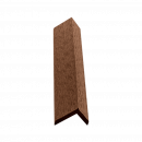 Профиль угловой CM Decking BARK ДПК мелкий вельвет Мербау, 50x38 2000 мм