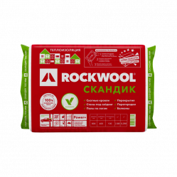 Rockwool Лайт Баттс Скандик плита 800x600 100 мм 6 шт.