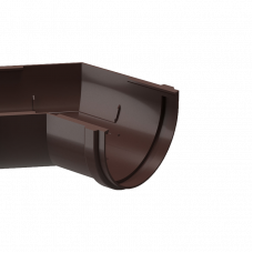Угол желоба универсальный 135° Docke PREMIUM D120 Шоколад RAL8019