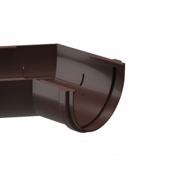 Угол желоба универсальный 135° Docke PREMIUM D120 Шоколад RAL8019
