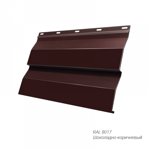 Сайдинг Корабельная Доска Grand Line 0,5 мм покрытие Rooftop Matte (Стальной Бархат) заказной цвет