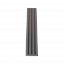Торцевая доска CM Decking NATUR ДПК текстура дерева Эбен, 2000x50x10 мм