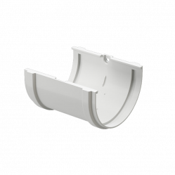 Соединитель желоба Docke PREMIUM D120 Пломбир RAL9003