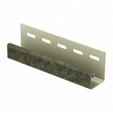 J-профиль для фасадной панели Ю-Пласт StoneHouse S-Lock Таганай Таежный