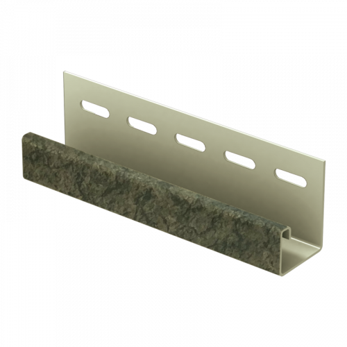 J-профиль для фасадной панели Ю-Пласт StoneHouse S-Lock Таганай Таежный