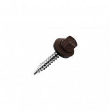 Саморезы кровельные 4,8*70 RAL8017 100 шт.
