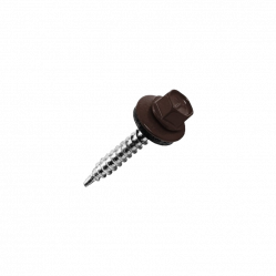 Саморезы кровельные 4,8*70 RAL8017 100 шт.