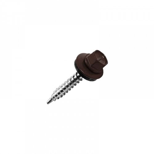 Саморезы кровельные 4,8*70 RAL8017 100 шт.
