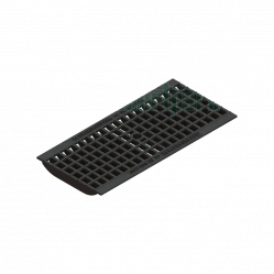 Решетка к лотку ячеистая Basic чугунная 25403 500x136 мм Standartpark