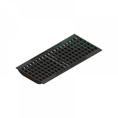 Решетка к лотку ячеистая Basic чугунная 25403 500x136 мм Standartpark