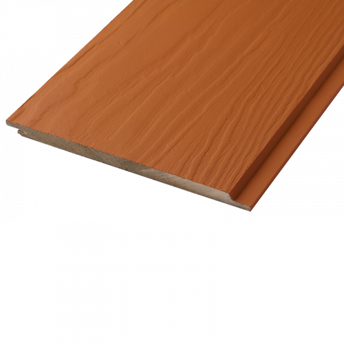 Сайдинг FCS Click Wood F32 Бурая земля кромка шип-паз 3000 мм