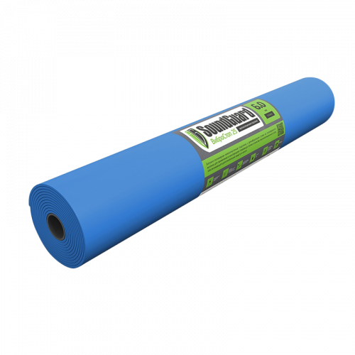 Подложка SoundGuard ВиброСтоп 25 звуко-виброизоляционная рулон 1150 мм х 10 м х 6 мм
