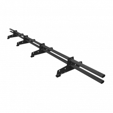 Снегозадержатель трубчатый D-Bork PREMIUM RR23 для металлочерепицы сечение овальное 45x25 мм 3000 мм